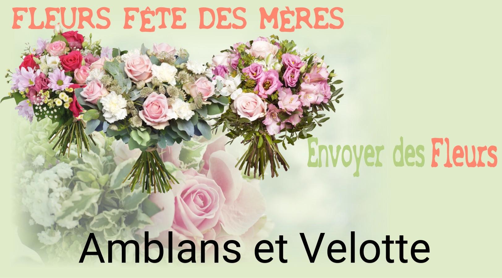 Bouquet de Fête des Mères livré à Amblans-et-Velotte